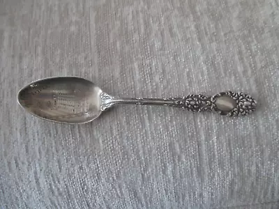 Vintage Salt Lake Mormon Temple Sterling Silver Souvenir Spoon • $20