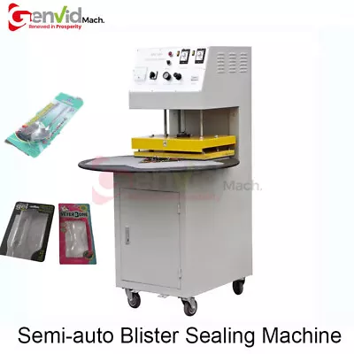 Semi Automatic Blister Packing Transparent Plastic Packaging Sealing Machine • $1800