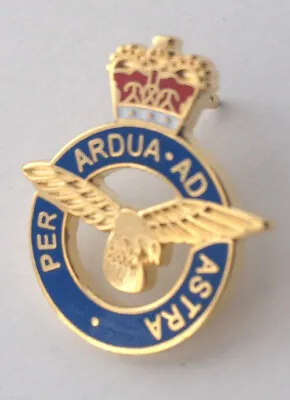 Royal Air Force Lapel Badge Raf Airforce British Armed Forces Officers • £3.50