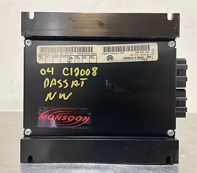 2004 Volkswagen Passat Oem Monsoon Radio Amp Audio Amplifier 3b0035456 Trunk 04 • $83.99