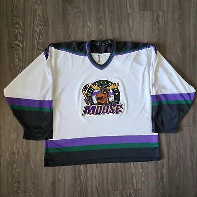 Bauer Minnesota Moose Blank Hockey Jersey Size Large  • $95
