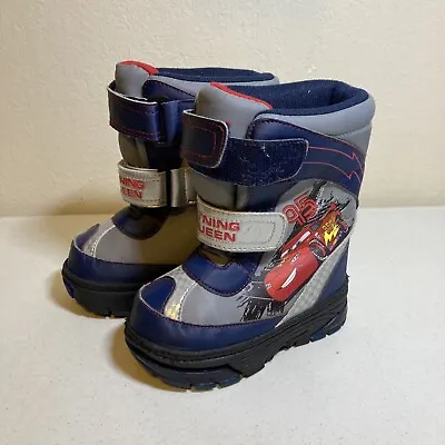 Lightning McQueen Kids Boots Size 5 .  • $9.99