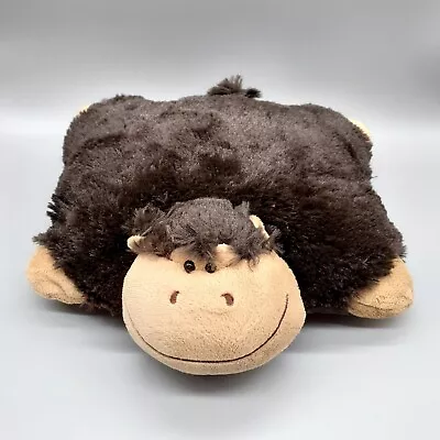 Pillow Pets Pee-Wees Monkey Gorilla Ape Plush Stuffed Animal Soft Toy 12” 2010 • $11.04