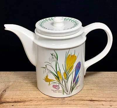 Vintage Portmeirion Coffeepot Botanic Garden Teapot 1972 England • $38