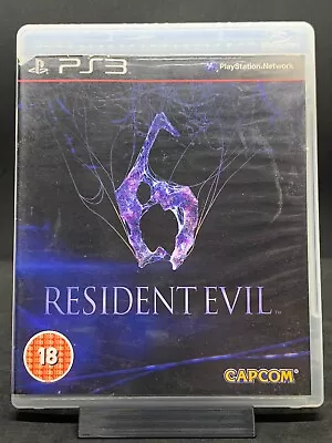 Resident Evil 6 PS3 PlayStation 3 Sony PAL Complete *Water Damage* • $7.25