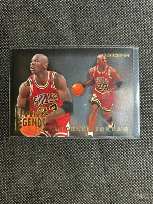 1993-94 Fleer MICHAEL JORDAN Living Legends Insert Card 4 Of 6 Chicago Bulls HOF • $99.95