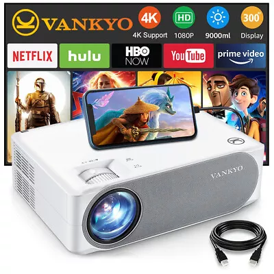 $189.99 • Buy VANKYO Performance V630 LED Projector Native 1080P Home Theater Cinema 9500LM