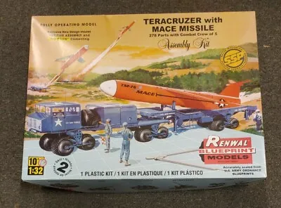 $109 • Buy Renwal Blueprint Models Teracruzer With Mace Missile MODEL Kit # 85-7812  