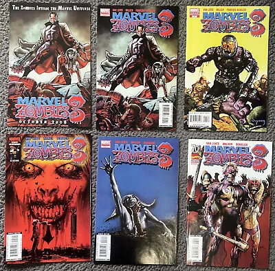 Marvel Zombies 3 LOT #1-4 -Includes Arthur Suydam Variant & Promo (8.5/9.0) 2008 • $29.70