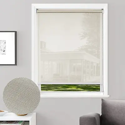 Solar Shades For Windows Shades Light Filtering Roller Shades Thermal Insulated • $38.21