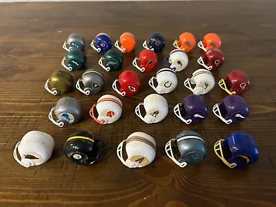 Lot Of 27 Vintage NFL Mini Gumball Football Helmets $29 OBO • $29