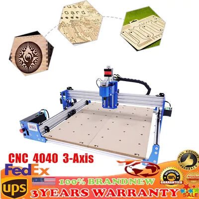 3-Axis 4040 Wood Carving Milling CNC Router Engraver Engraving Cutting Machine! • $394.25