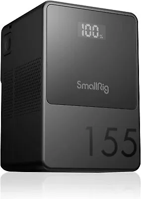 $379 • Buy SmallRig V Mount Battery VB155  10500mAh 155Wh 14.8V For Camera|Camcorder|Light