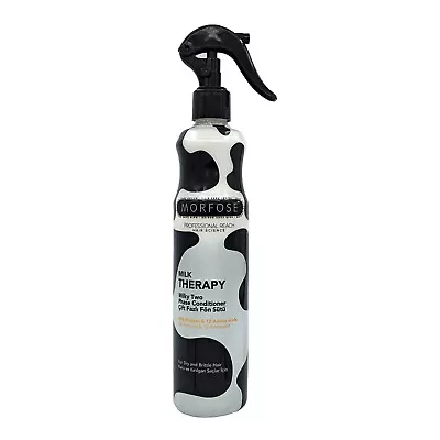 Morfose Two Phase Milk Therapy Hair Conditioner 400ml Brittle Dry Hair Repair • £10.99