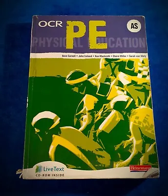 OCR AS PE Student Book (Paperback 2008)  Very Good  Physical Education • £6