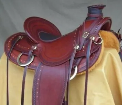 Wade Roper Round Skirt Western Roping Saddle FQHB - SIze 14'' Inches To 18'' Inc • $461.10