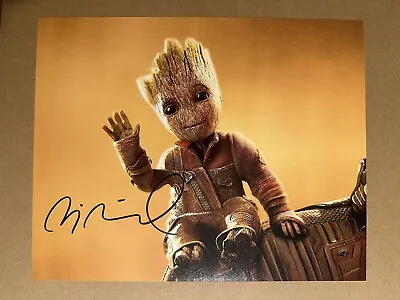 Vin Diesel Groot Guardians Of The Galaxy Autographed 8x10 Photo W/ COA • $125