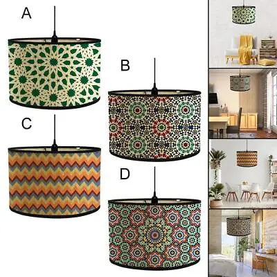 Retro Style Lampshade Bamboo Decoration Light Shade For Bedroom Restaurant • $26.35