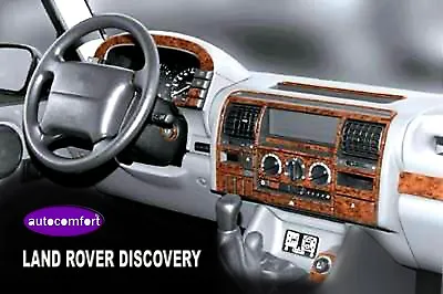 FOR LAND ROVER DISCOVERY Interior Dash Trim Kit 3M 3D 30-Parts Burl Wood 90-1999 • $120.64