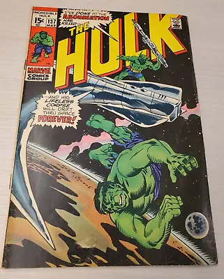 Hulk #137 (1970) Featuring The Abomination Need To Pay Rent Make Offer Must Sell • $14