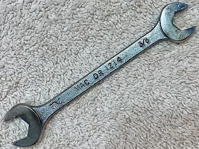 Vintage Mac 3/8” X 7/16” Open-End Wrench No. DR 1214 Made In USA • $4.99