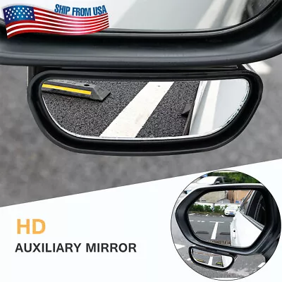$10.59 • Buy Car Universal Blind Spot Rear View Wide Angle Auxiliary Car Parking Mirrors