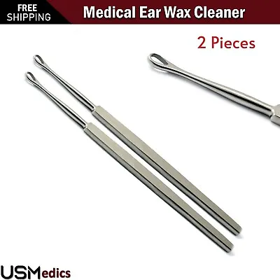 Ear Cleaner Loop Billeau Medical Ear Wax Removal Earpick Curette NEW BEADEN® • $9.49