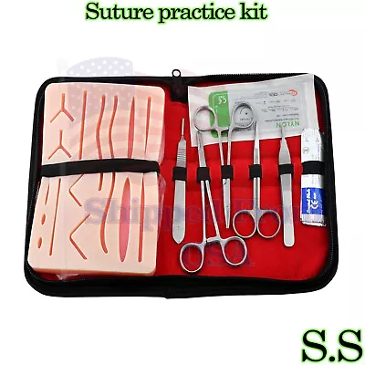 39 Piece Practice Suture Kit For Medical And Veterinary Student Training DS-1396 • $24.90