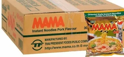 Mama Pork Instant Noodles 2.12 Oz X 30 Packs - US SELLER • $21.99