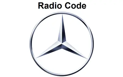 Mercedes Benz Radio Code / Key Code Harman Becker Alpine Audio Sound Europe Avus • $4.04