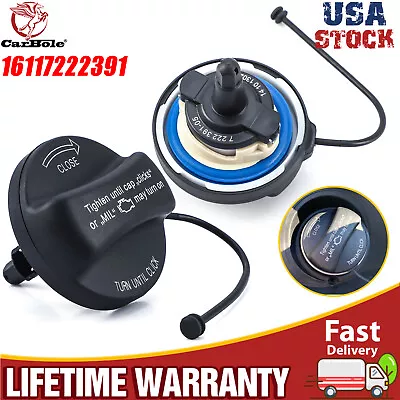 Fuel Gas Tank Filler Cap For BMW 325i & Mini Cooper 16116756772 NEW With Tether • $11.95