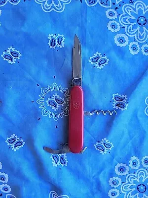 Vintage VICTORINOX WAITER/BARTENDER SAK SWISS ARMY KNIFE POCKET KNIVES CORKSCREW • $20