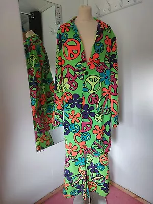 £19 • Buy 60s 70s Mens Fancy Dress Jacket And Flares