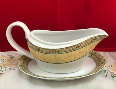 £16.99 • Buy Wedgwood Home   Florence   Sauce / Gravy Boat And Underplate