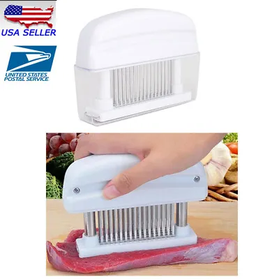 48 Needles Stainless Steel Blade Meat Tenderizer W/ ABS Plastic For Beef Port • $7.90