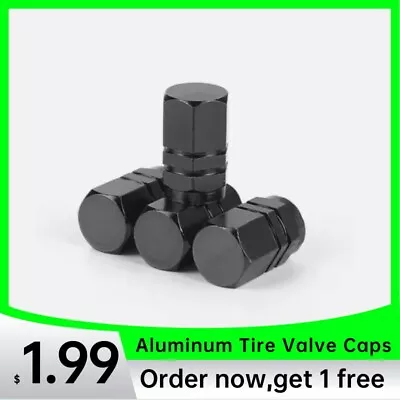 8Pcs Aluminum Car Tire Valve Caps Tyre Valve Stem Cover Air Dust Wheel Rim Cap • $1.99