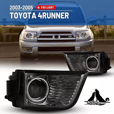 Pair Fog Lights For 2003 2004 2005 Toyota 4Runner Clear Len Driving Bumper Lamps • $44.99