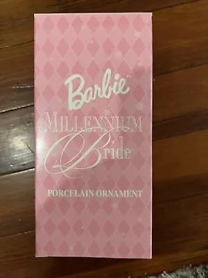 2000 Avon Barbie Millennium Bride Porcelain Keepsake Doll Ornament • $9