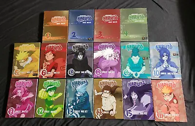 NARUTO Shonen Jump- Uncut Box Set 1-16 Complete (Read) • $150