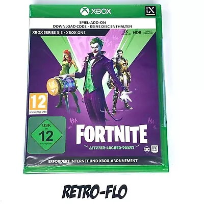 Fortnite The Last Laugh Bundle (Code IN Does / Have Box) - Game Microsoft Xbox • $166.97