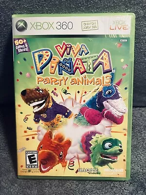 Viva Pinata: Party Animals Microsoft Xbox 360 Complete W/Manual Tested FREE2SHIP • $10.49
