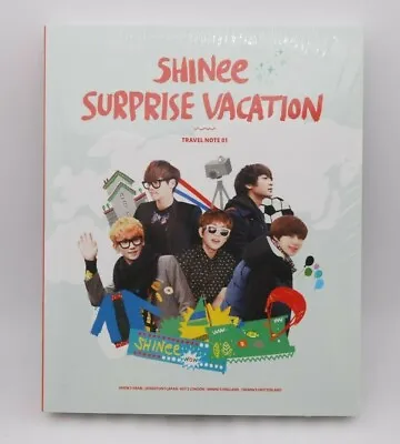 SHINee SURPRISE VACATION TRAVEL NOTE 01 Sealed Taemin Minho Jonghyun Onew Key • $99.99
