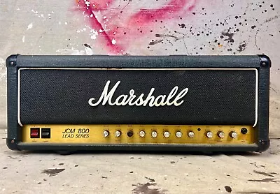 1988 Marshall JCM 800 Lead Series Model 2205 Guitar Amplifier Head 1980's • $1895