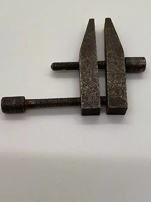 Small Vintage Metal Machinist Tool Maker Room Parallel Clamp (A7) • $16