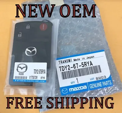 New Oem Mazda Cx-7 Cx-9 Speed 6 Smart Card Keyless Remote Fob Bgbx1t458ske11a01  • $950