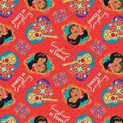 DISNEY PRINCESS ELENA OF AVALOR FAMILY IS EVERYTHING 100% Cotton SOLD BTHY • $2.99