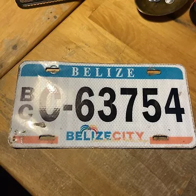 BELIZE CITY BELIZE Expired  License Plate • $35