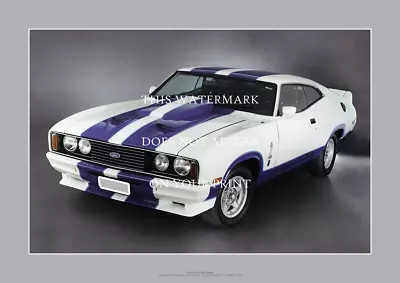 Ford Falcon XC Cobra Hardtop Art Print – 1977 Bathurst – 3 Sizes Poster • $44.95