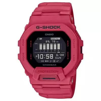 £140.60 • Buy G-Shock Digital Bluetooth Fitness Watch G Squad Series GBD200RD-4D / GBD-200R...