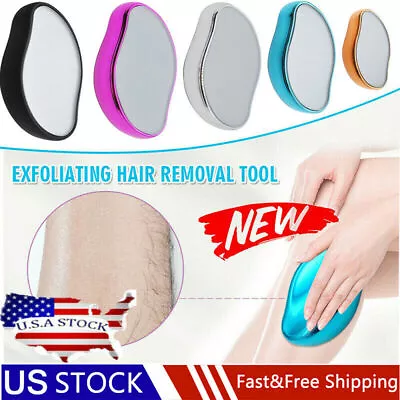 Safe Painless Physical Hair Removal Epilators Crystal Hair Eraser For Body Arm • $6.68